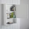 Victorian Plumbing Tongue And Groove Bathroom Mirror Cabinet - White -Vanity Unit Bathroom Suites tg103md3