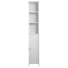 Victorian Plumbing Tongue And Groove Tall Storage Unit - White 2 Victorian Plumbing Tongue And Groove Tall Storage Unit - White -Vanity Unit Bathroom Suites tg108md4