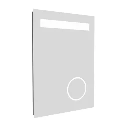 Victorian Plumbing Toronto 500x700mm LED Mirror Incl. Magnifying + Anti-Fog Demist & Shaving Socket -Vanity Unit Bathroom Suites tor01 d1