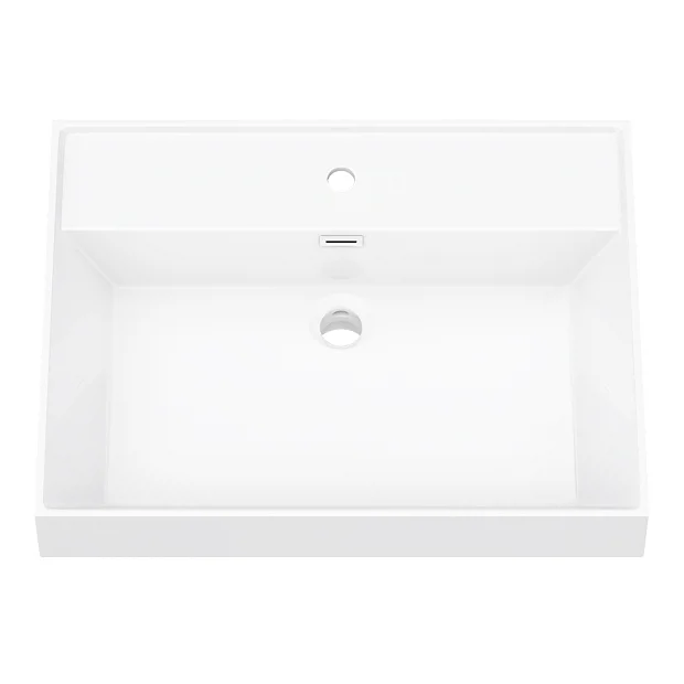 Valencia Bathroom Suite (Toilet, White Vanity With Brass Handle, L-Shaped Bath + Screen) 6 Valencia Bathroom Suite (Toilet, White Vanity With Brass Handle, L-Shaped Bath + Screen) - Image 4