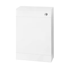 Venice Gloss White Vanity Unit Cloakroom Suite W. Chrome Handle -Vanity Unit Bathroom Suites ven2ch d3