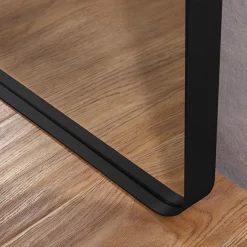 Venice Black Frame 500 X 750mm Rectangular Mirror -Vanity Unit Bathroom Suites venbf5075 d1