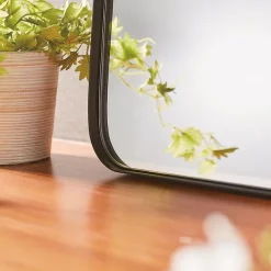 Venice Black Frame 500 X 750mm Rectangular Mirror -Vanity Unit Bathroom Suites venbf5075 d2