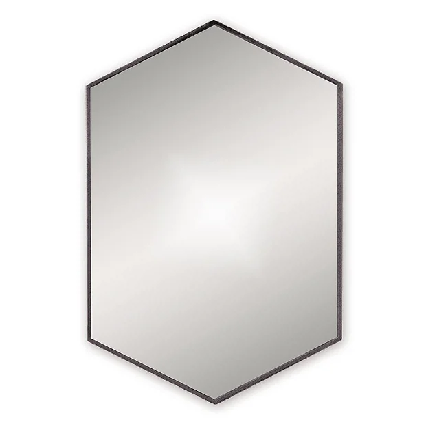 Venice Black 500 X 750mm Hexagonal Mirror 4 Venice Black 500 X 750mm Hexagonal Mirror - Image 2
