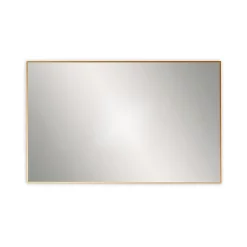 Venice Brushed Brass 1200 X 700mm Rectangular Mirror 6 Venice Brushed Brass 1200 X 700mm Rectangular Mirror -Vanity Unit Bathroom Suites venr1270bra l1