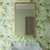 Venice Brushed Brass 800 X 1000mm Rectangular Mirror -Vanity Unit Bathroom Suites venr4070bra d2 2