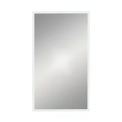Venice White 500 X 800mm Rectangular Mirror 6 Venice White 500 X 800mm Rectangular Mirror -Vanity Unit Bathroom Suites venr4070whi l