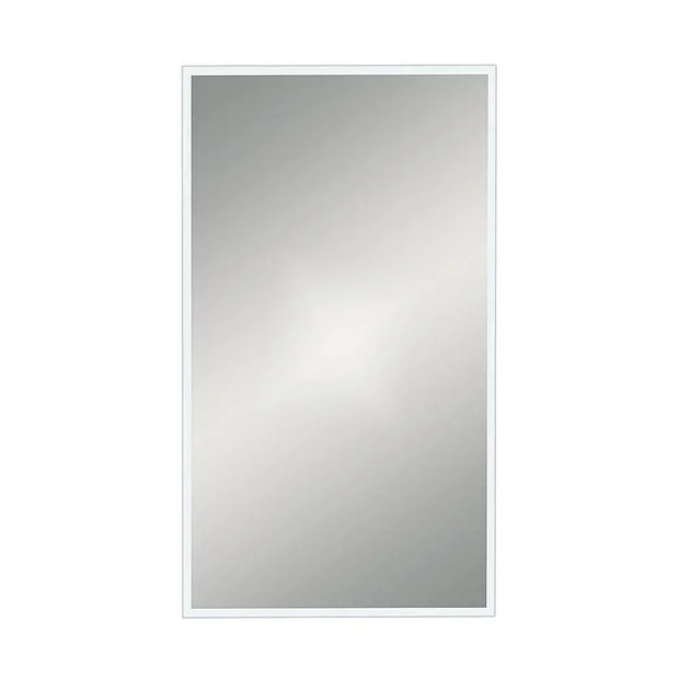 Venice White 500 X 800mm Rectangular Mirror 4 Venice White 500 X 800mm Rectangular Mirror - Image 2