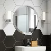 Venice 600mm Round Bevelled Mirror -Vanity Unit Bathroom Suites venrb60 d2
