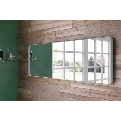 Venice White Frame 1500 X 500mm Rectangular Mirror