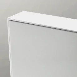 Venice White Frame 600 X 800mm Rectangular Mirror