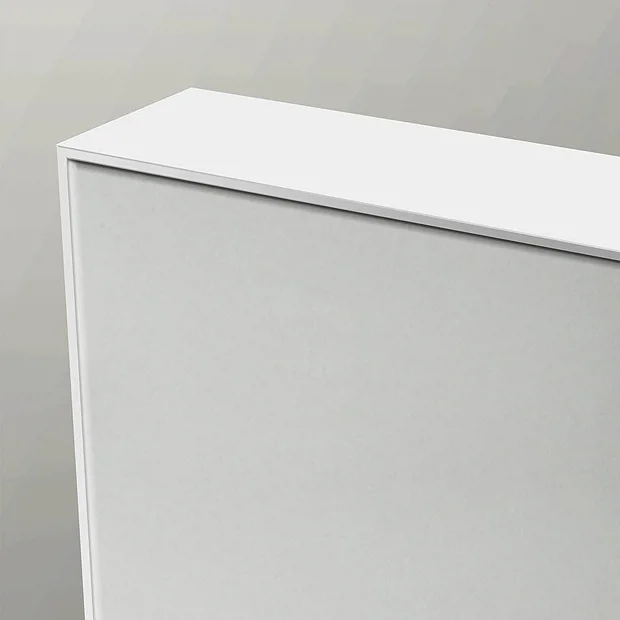 Venice White Frame 1000 X 700mm Rectangular Mirror 3 Venice White Frame 1000 X 700mm Rectangular Mirror