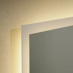 Venice 600 X 800mm Rectangular LED Illuminated Anti-Fog Bathroom Mirror -Vanity Unit Bathroom Suites vn6080mir d3