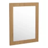 Valencia Naturale Oak Effect Framed Mirror 550 X 700mm -Vanity Unit Bathroom Suites vnat55m d2