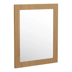Valencia Naturale Oak Effect Framed Mirror 550 X 700mm