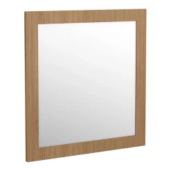Valencia Naturale Oak Effect Framed Mirror 650 X 700mm