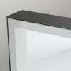 Venice Black 1000 X 700mm LED Illuminated Mirror With Demister Pad -Vanity Unit Bathroom Suites vnledbla d2