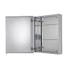 Croydex Langley Single Door Mirror Cabinet With FlexiFix -Vanity Unit Bathroom Suites wc101369 d3
