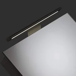 Croydex Madison Hang N Lock Single Door Illuminated Mirror Cabinet With Shaver Socket 700 X 500mm -Vanity Unit Bathroom Suites wc147369e d2n