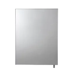 Croydex Avon Single Door Stainless Steel Mirror Cabinet