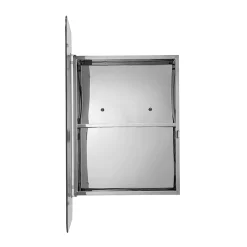 Croydex Medway Round Edges Mirror Cabinet With FlexiFix