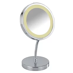 Wenko - Brolo LED Standing Mirror - Chrome